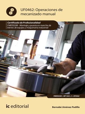 cover image of Operaciones de mecanizado manual. FMEE0208